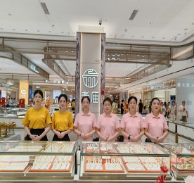 璀璨焕新，金彩绽放｜ob电竞集团旗下老庙黄金武进吾悦店盛大开业！